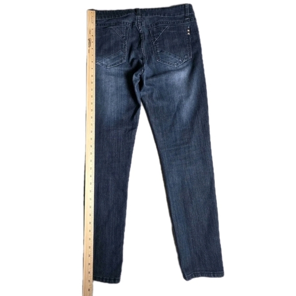 Kardashian Kollection | Dark Wash Skinny Ankle Jeans | Size 10 - Picture 7 of 7